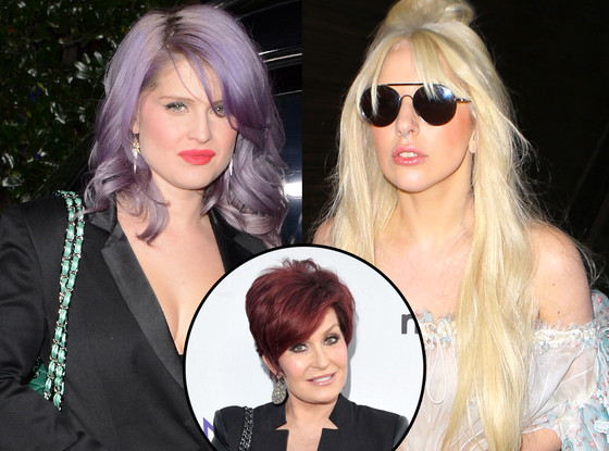 Kelly Osbourne, Sharon Osbourne, Lady Gaga Kelly Osbourne, Sharon Osbourne, Lady Gaga